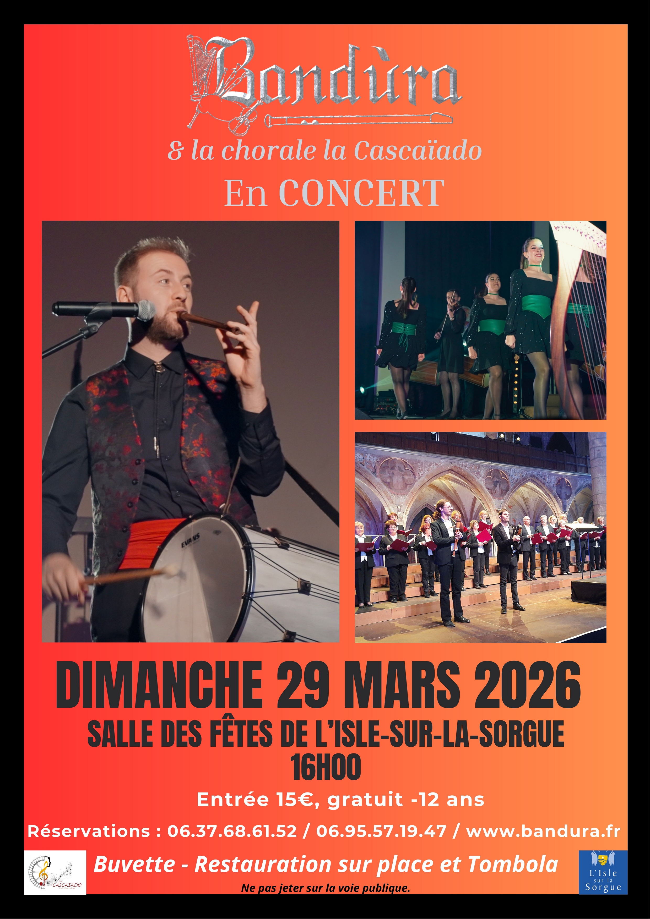 Concert Band�ra & Casca�ado