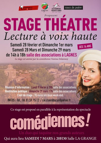 Stage Th��tre - Lecture � haute voix