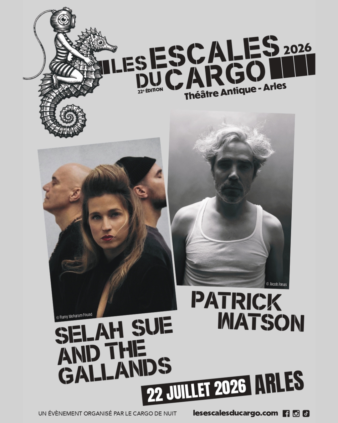 Les Escales du Cargo - Selah Sue & The Gallands et Patrick Watson