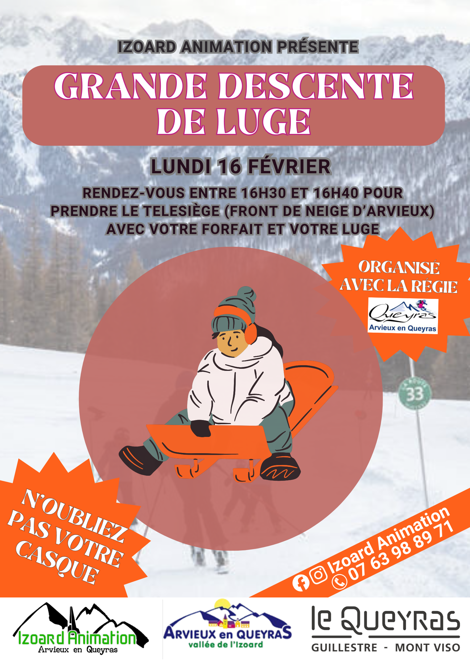 Grande descente de luge