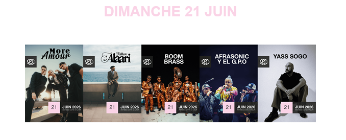 Festival nuits carr�es 21juin
