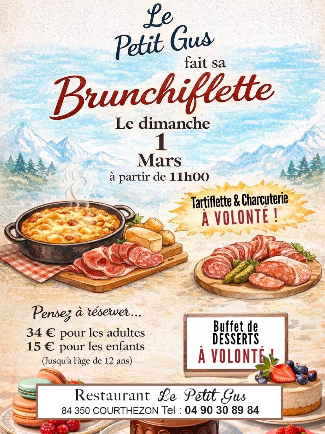 Le Petit Gus fait sa Brunchiflette