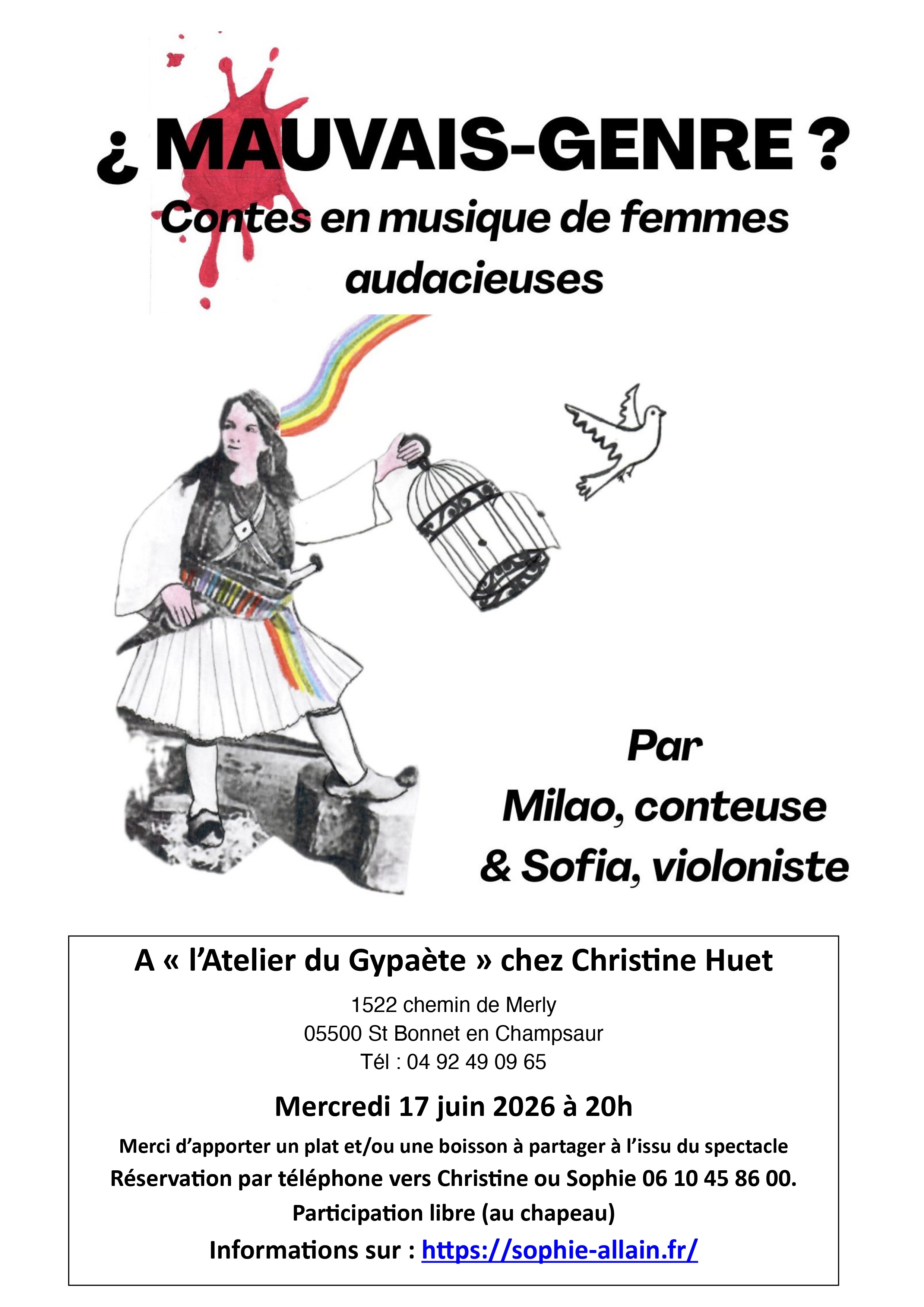 Mauvais-Genre - Contes en musique de femmes audacieuses