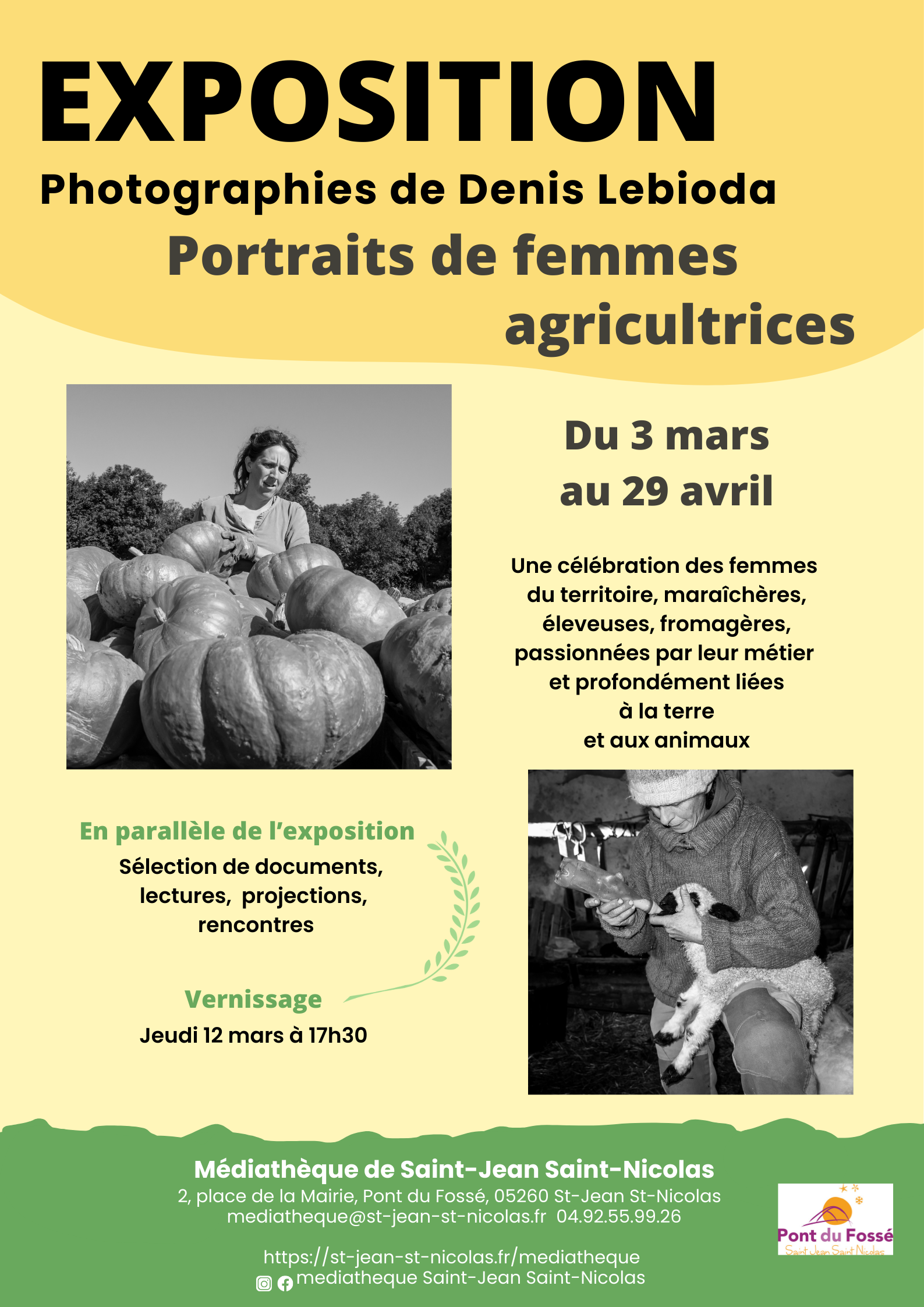 Portraits de femmes agricultrices