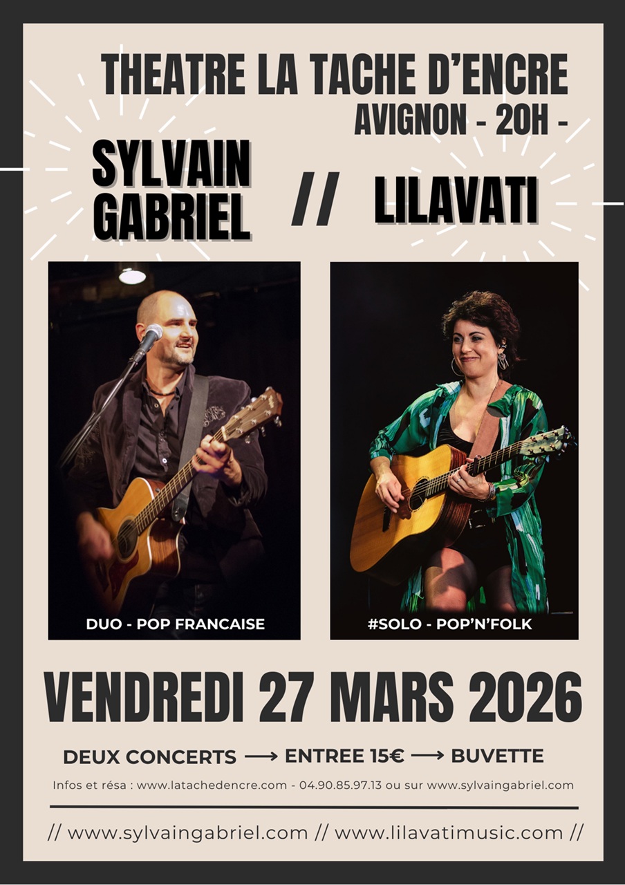Sylvain Gabriel + Lilavati en concert