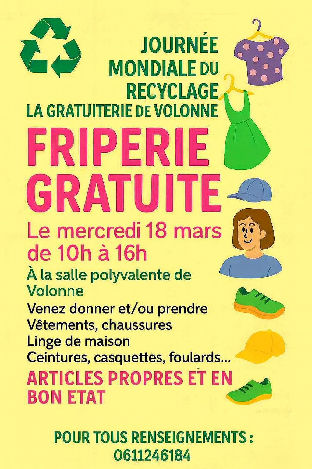 Friperie gratuite � Volonne