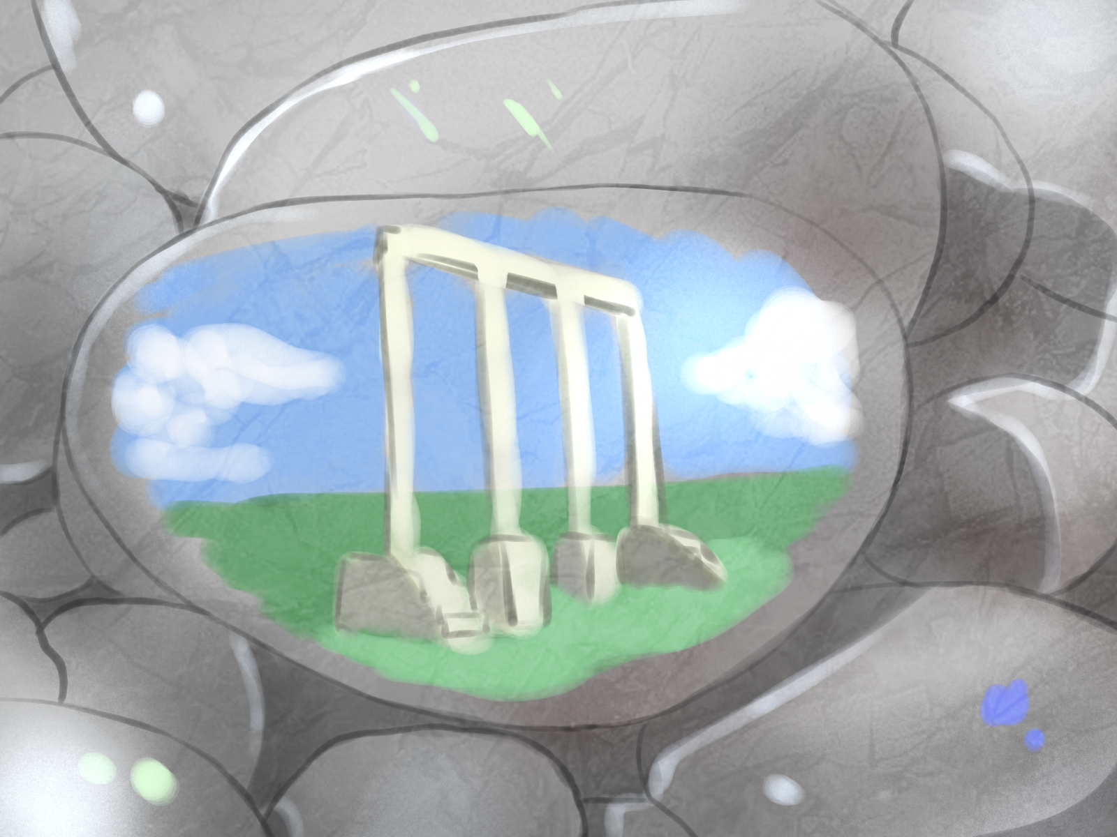 Atelier cr�atif : peinture sur galets