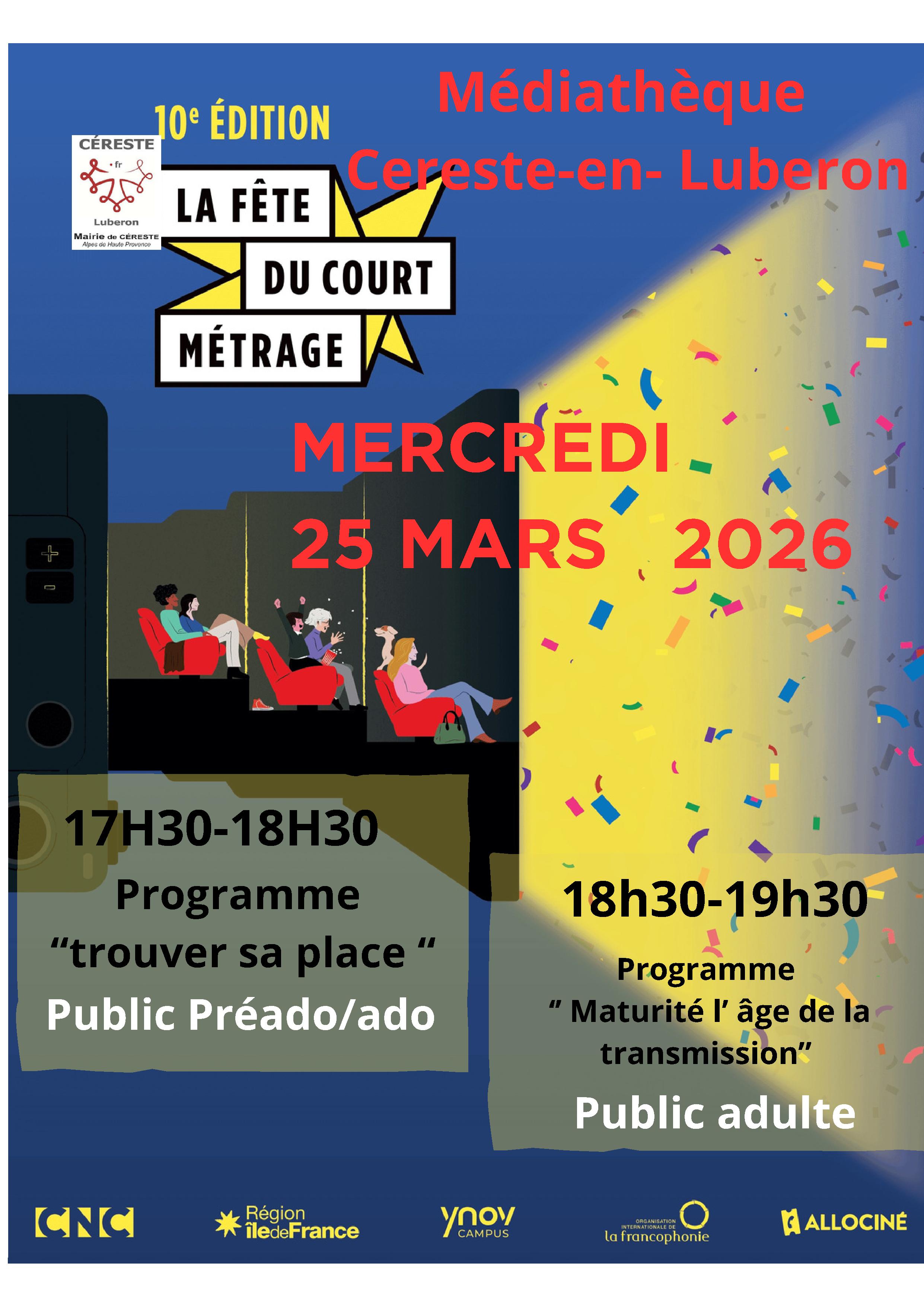 La f�te du court m�trage