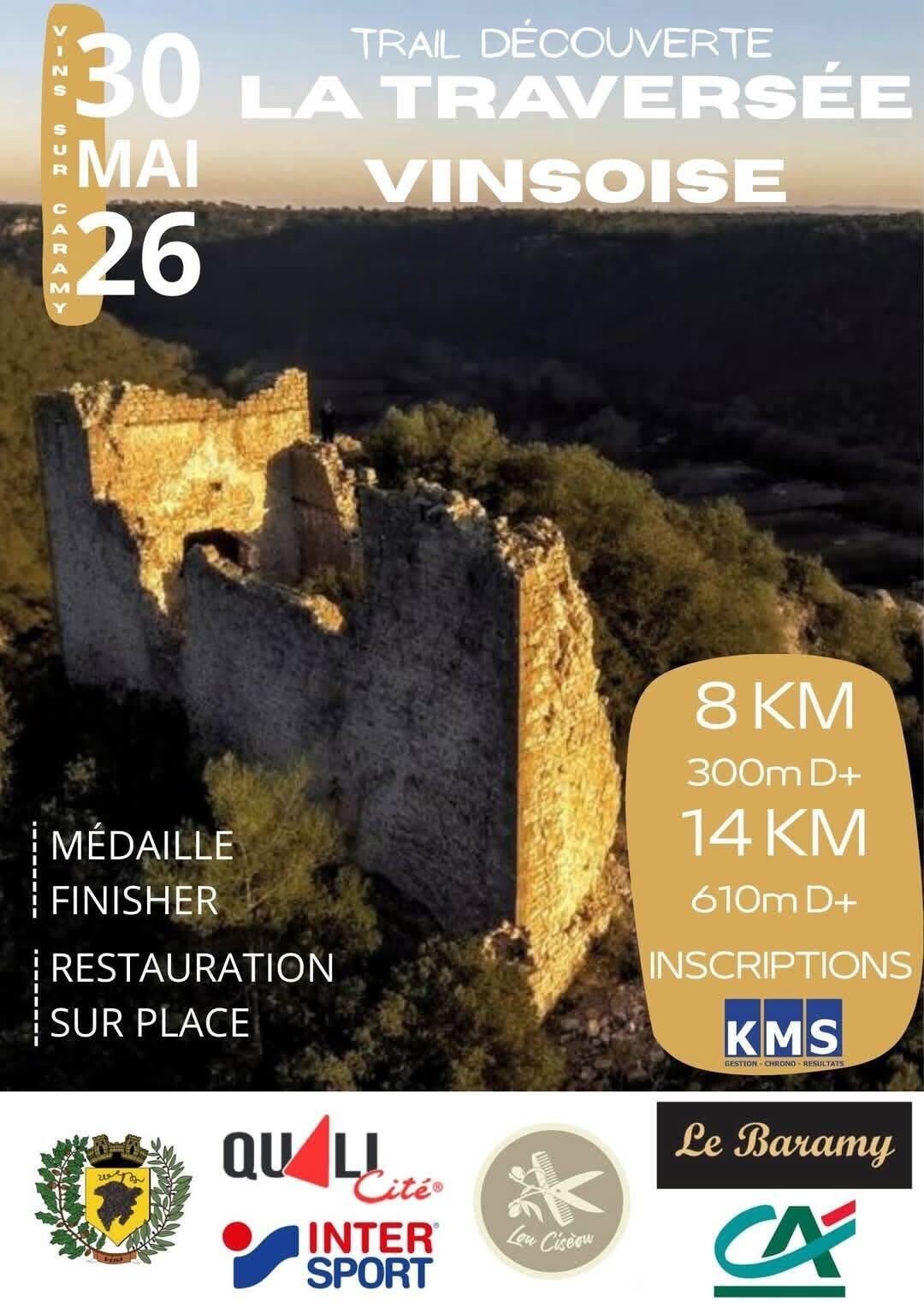 Trail d�couverte : La travers�e vinsoise