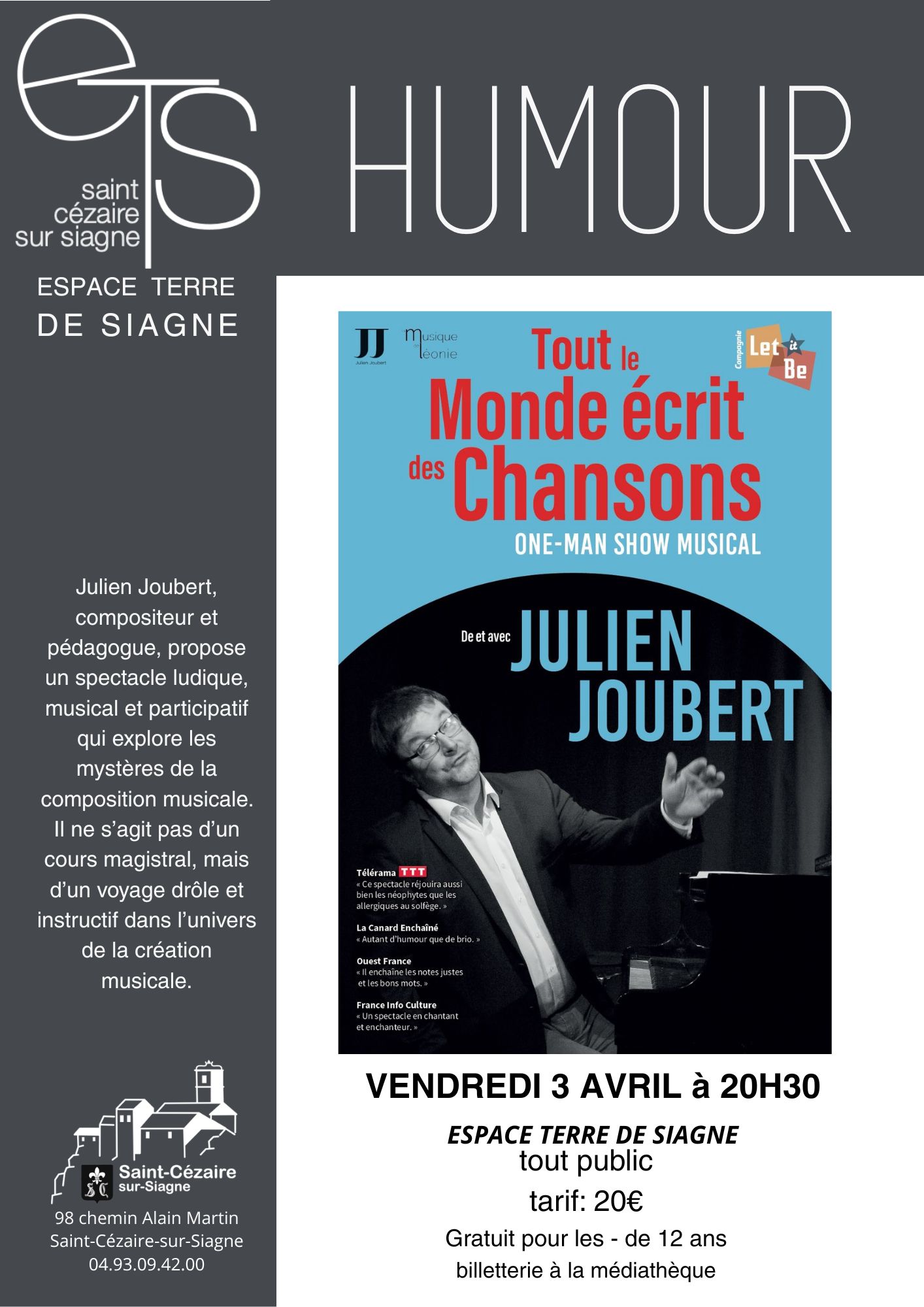 Tout le monde �crit des chansons