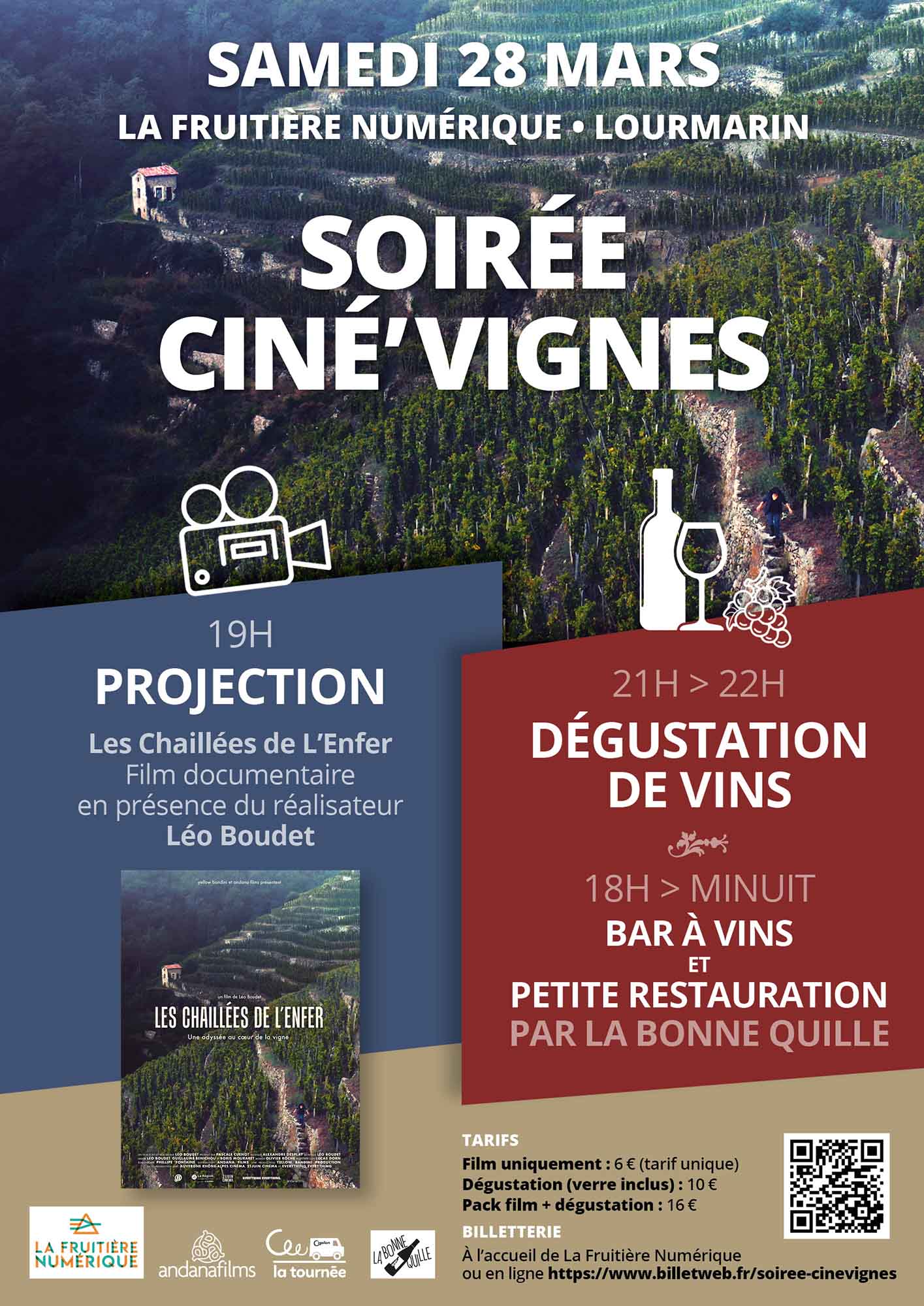 Les Chaill�es de l'Enfer - Soir�e Cin�'Vignes