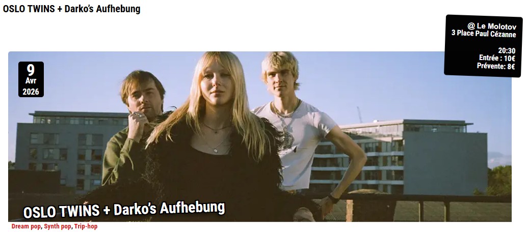 Oslo twins + Darko�s Aufhebung