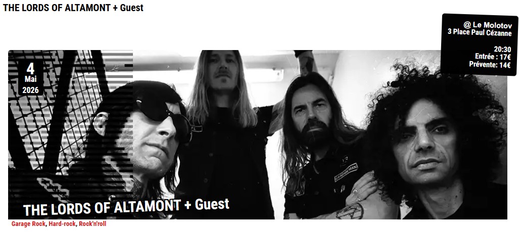 The Lords of Altamont + Guest