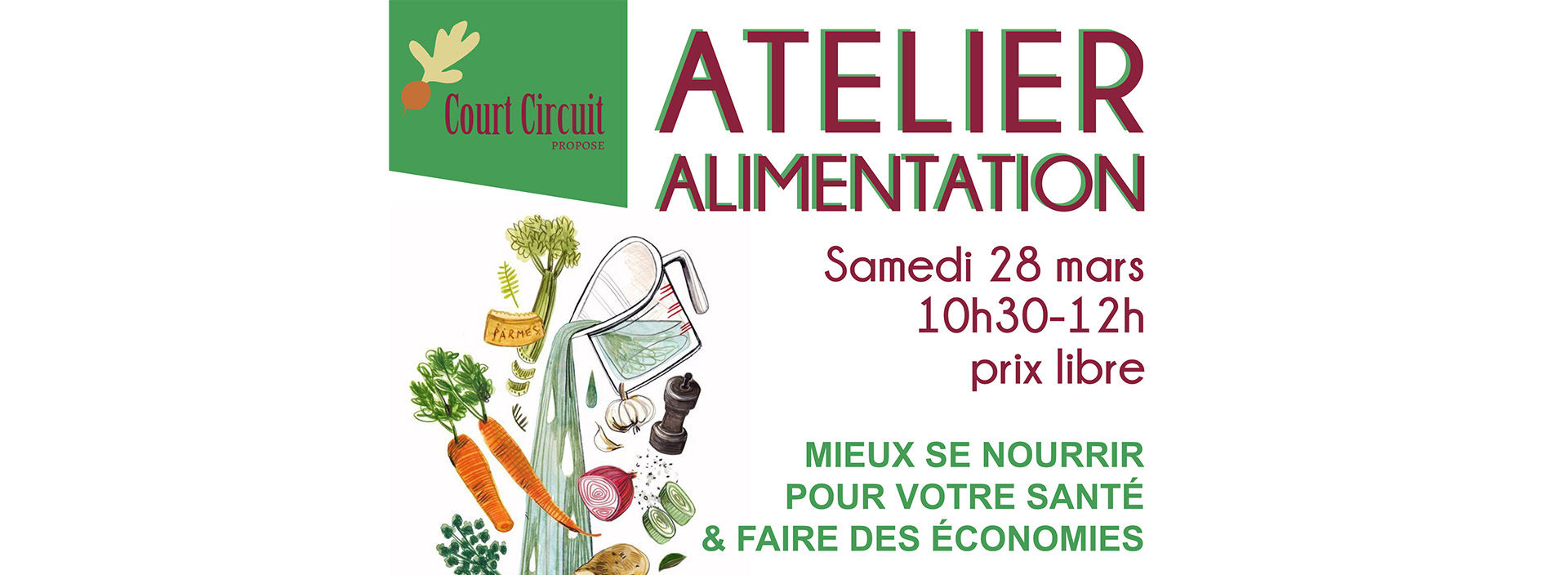 Atelier alimentation au court-circuit � Saint-R�my-de-Provence
