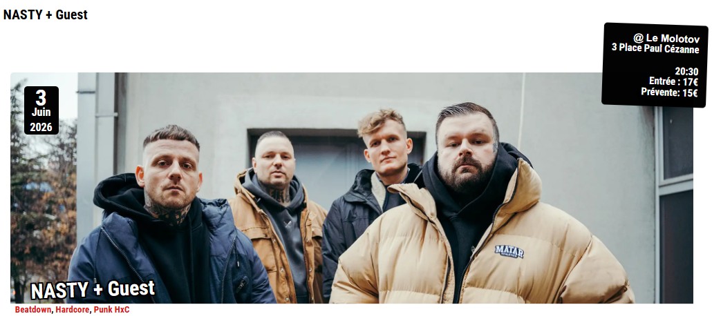 Nasty + Guest