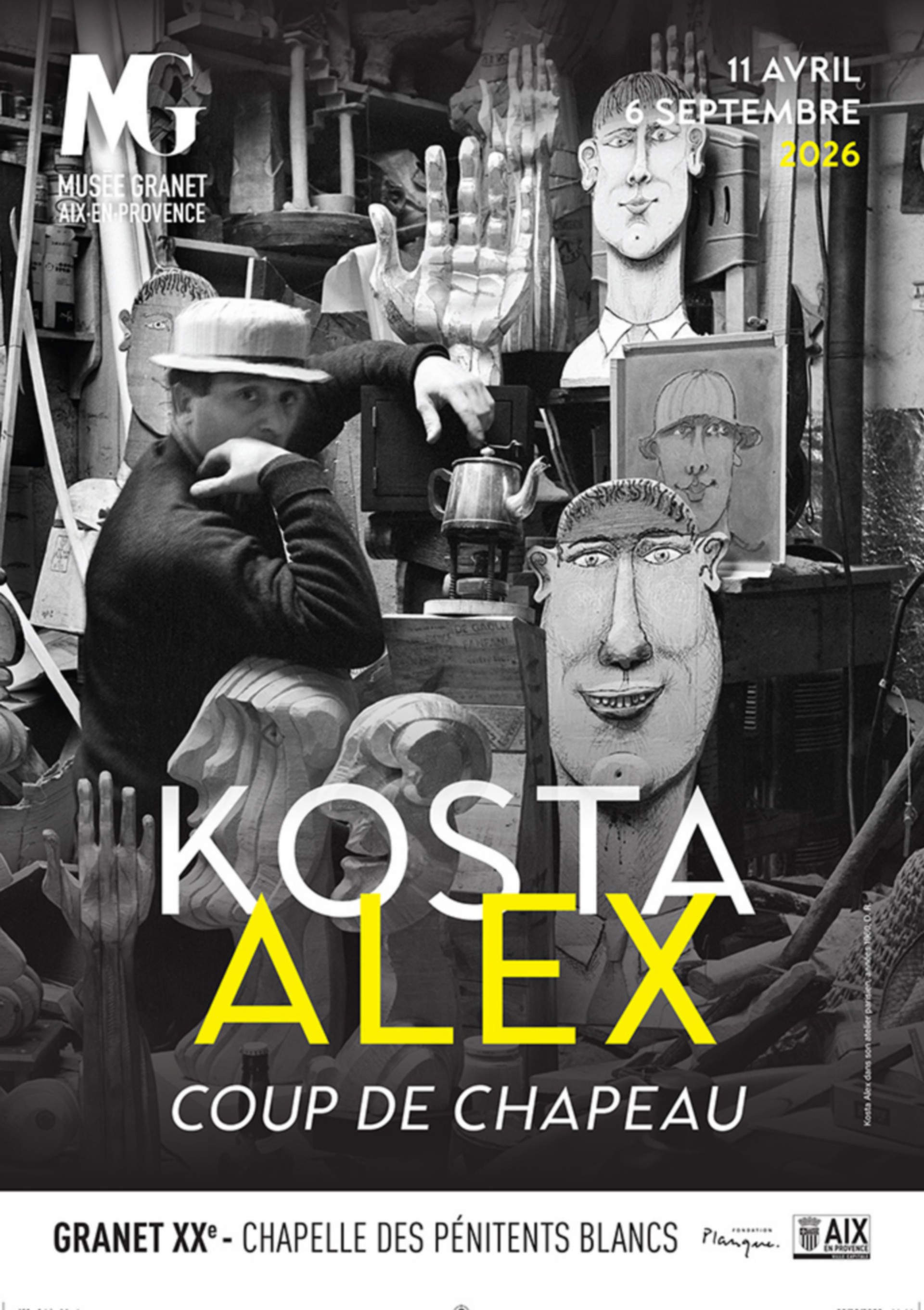 Exposition : Kosta Alex - Coup de chapeau