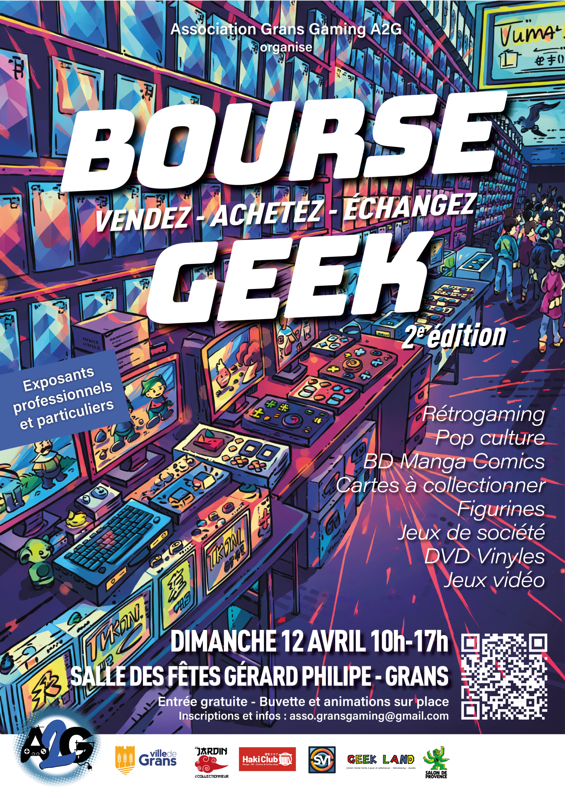 Bourse Geek de Grans