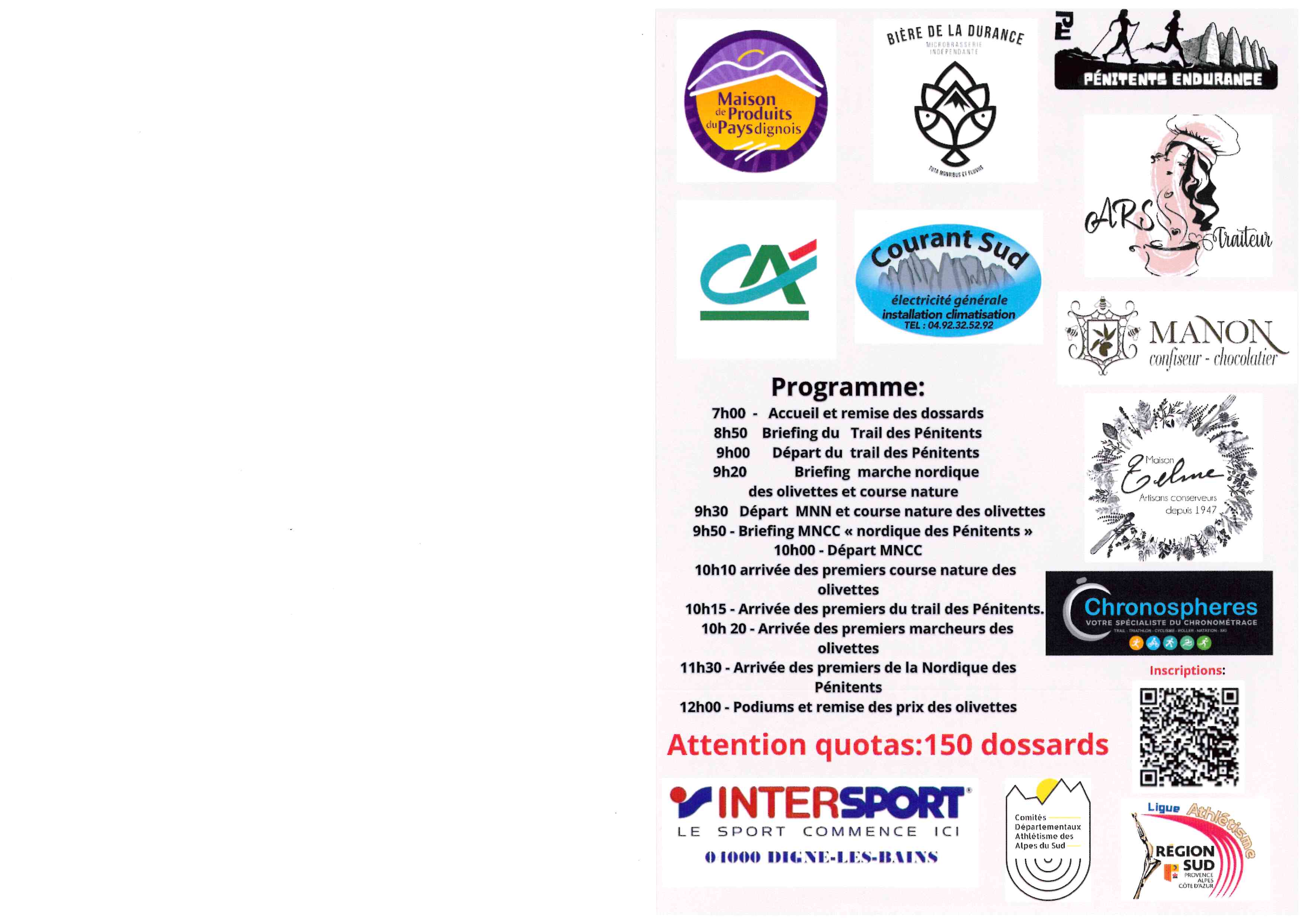 Trail et Nordique des P�nitents