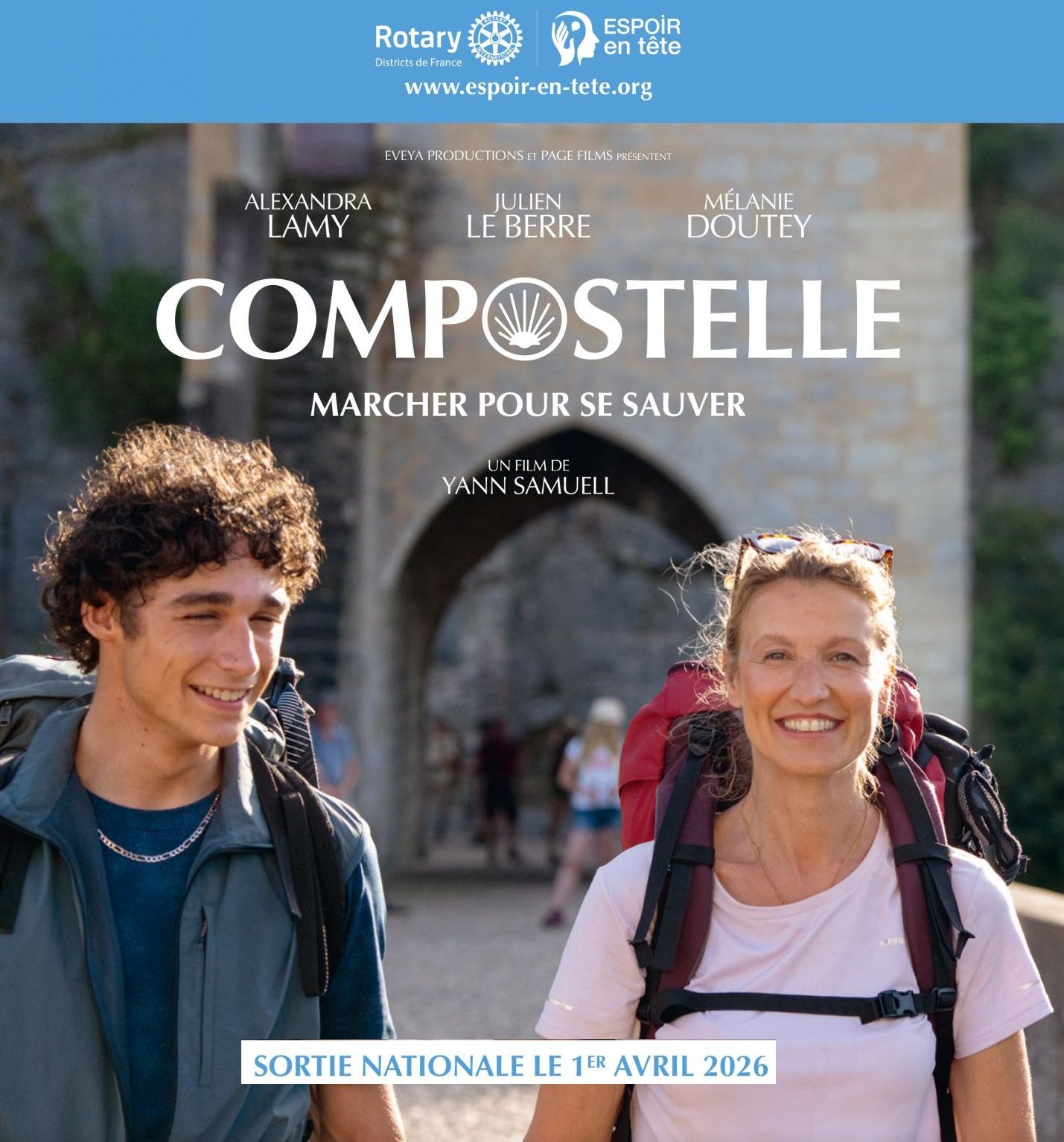 Avant-premi�re du film Compostelle