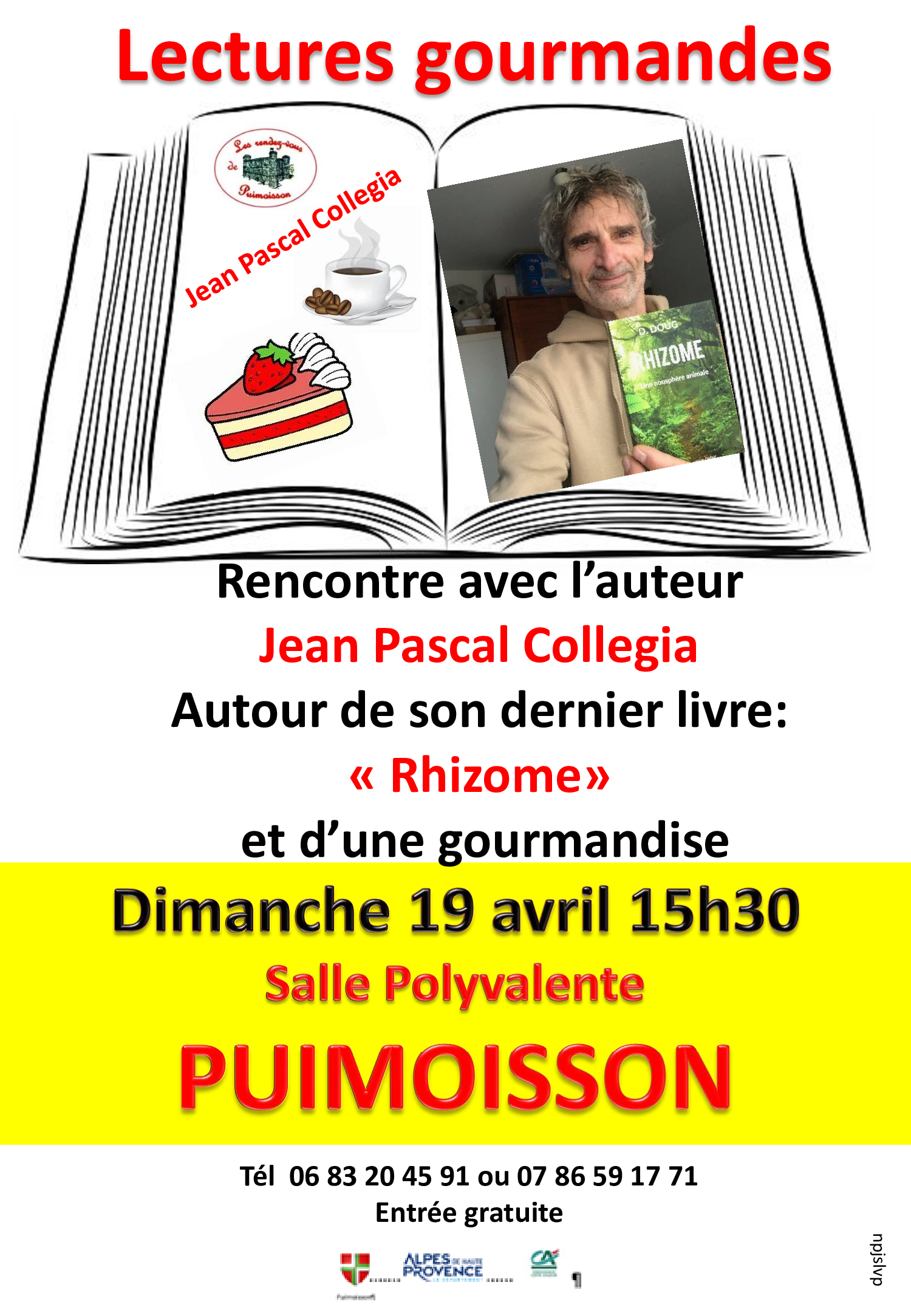 Lectures Gourmandes - Rencontre avec Jean pascal Collegia