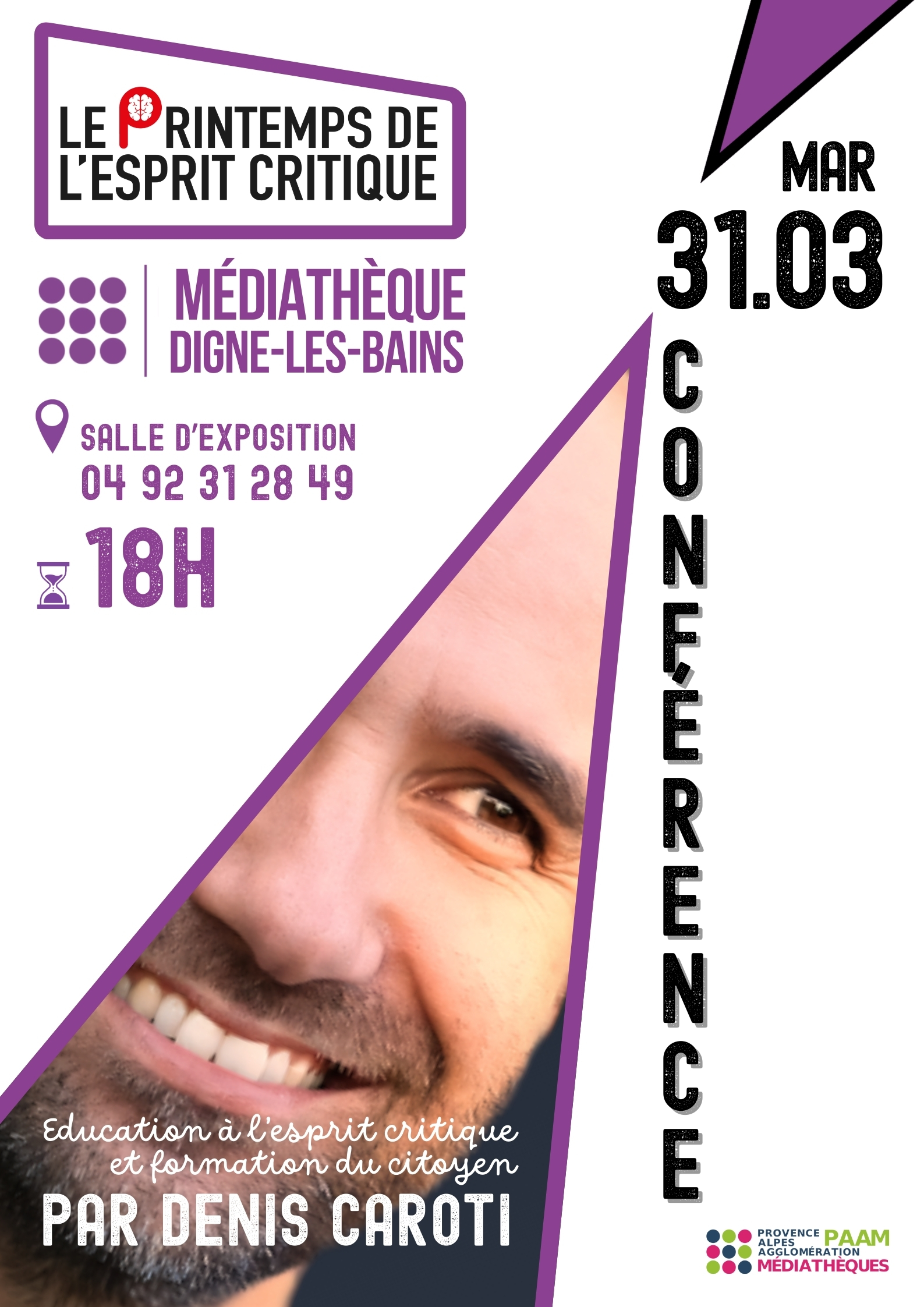 Conf�rence - Education � l'esprit critique et formation du citoyen