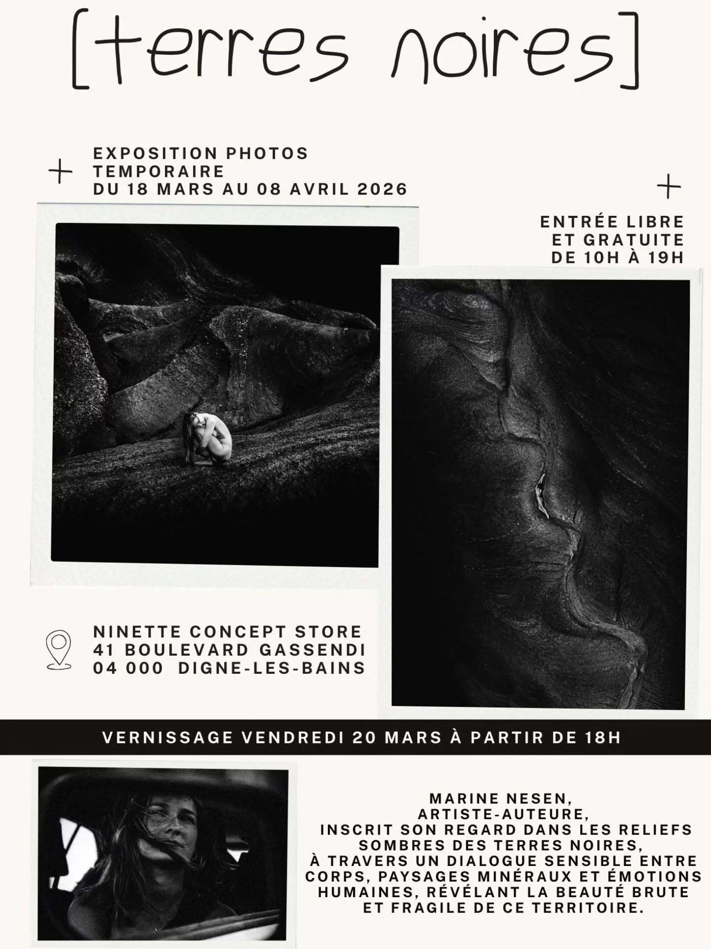 Exposition photos - Terres Noires