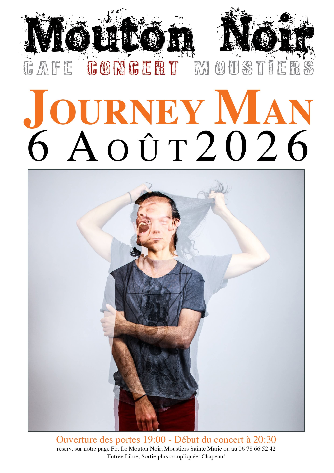 Journey Man en concert au Mouton Noir