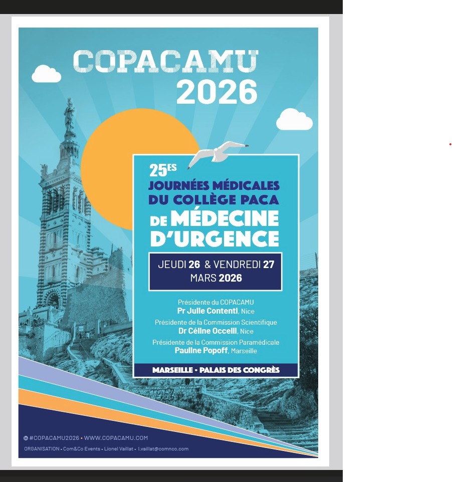 Congr�s de M�decine d'Urgence du Coll�ge PACA (COPACAMU)
