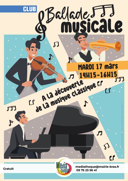 Ballade musicale - musique classique