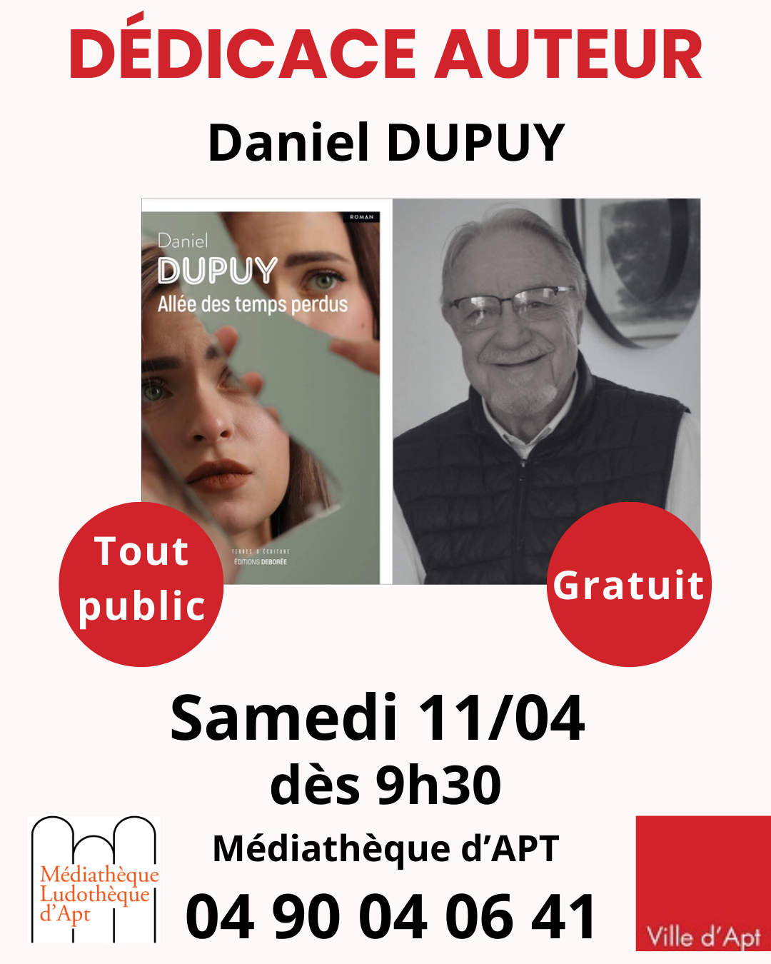 D�dicace d'auteur - Daniel Dupuy