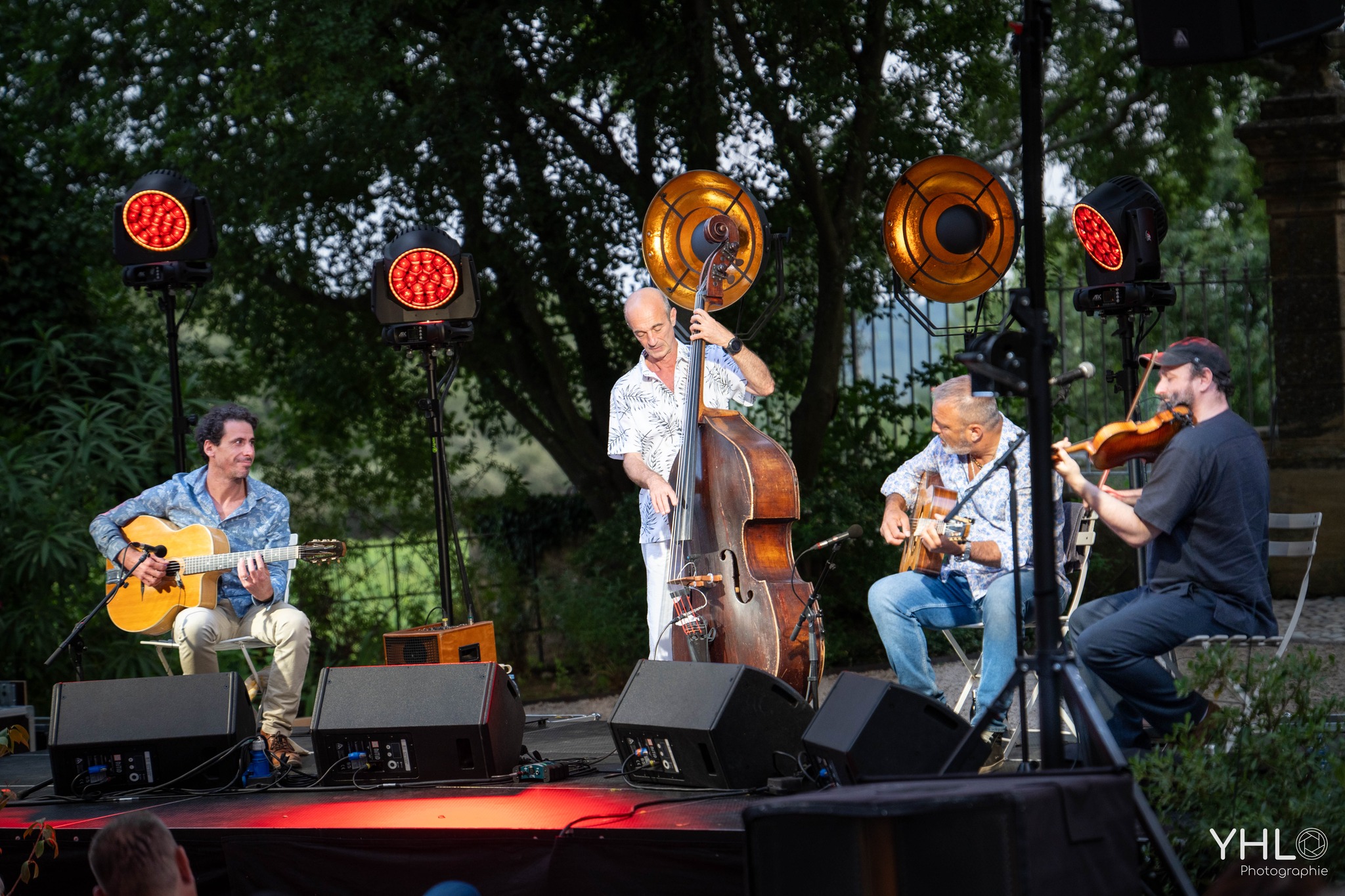 Les Musicales dans les vignes, Jazz Manouche au Ch�teau la Gordonne