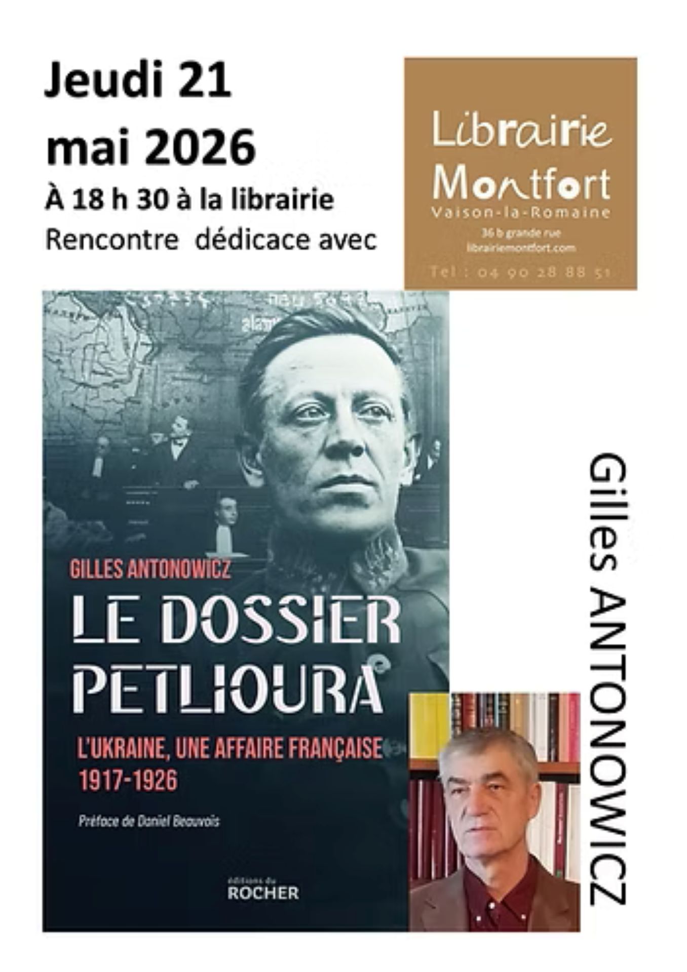 Rencontre d�dicace - Gilles Antonowicz