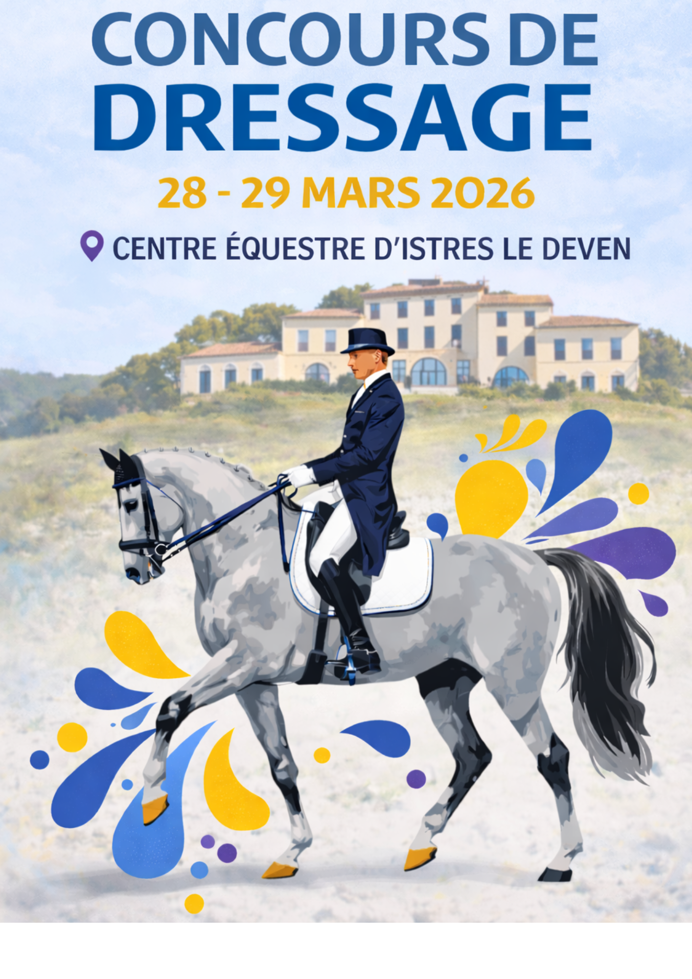 Concours de dressage