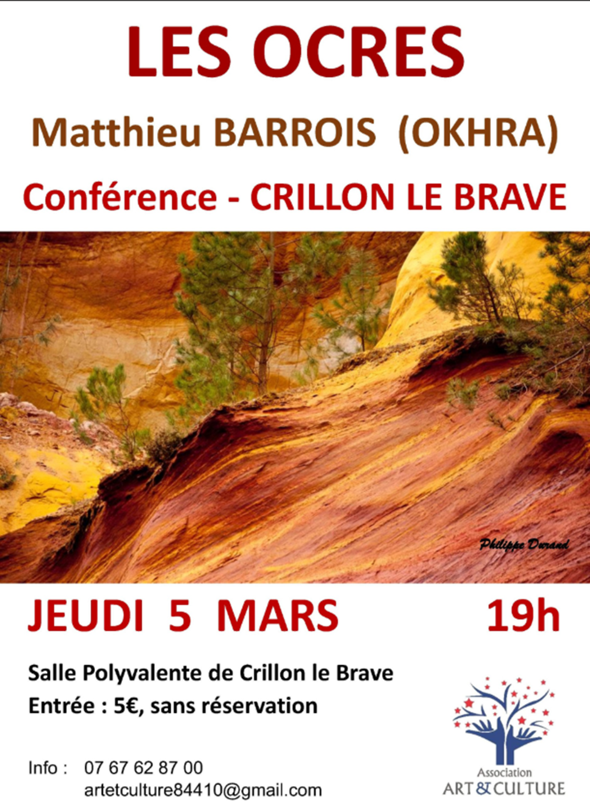 Conf�rence : Les ocres