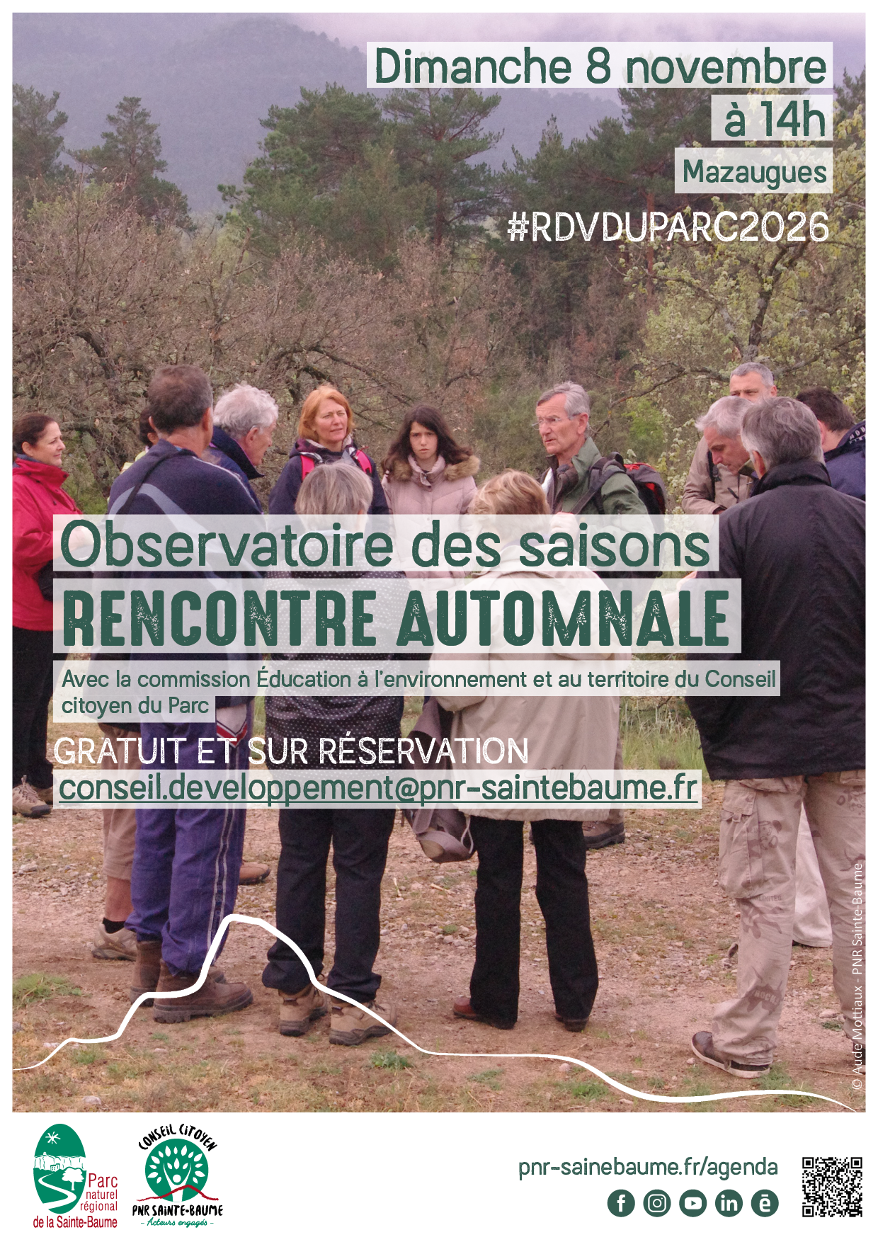 #RDVduParc � Observatoire des saisons, rencontre automnale