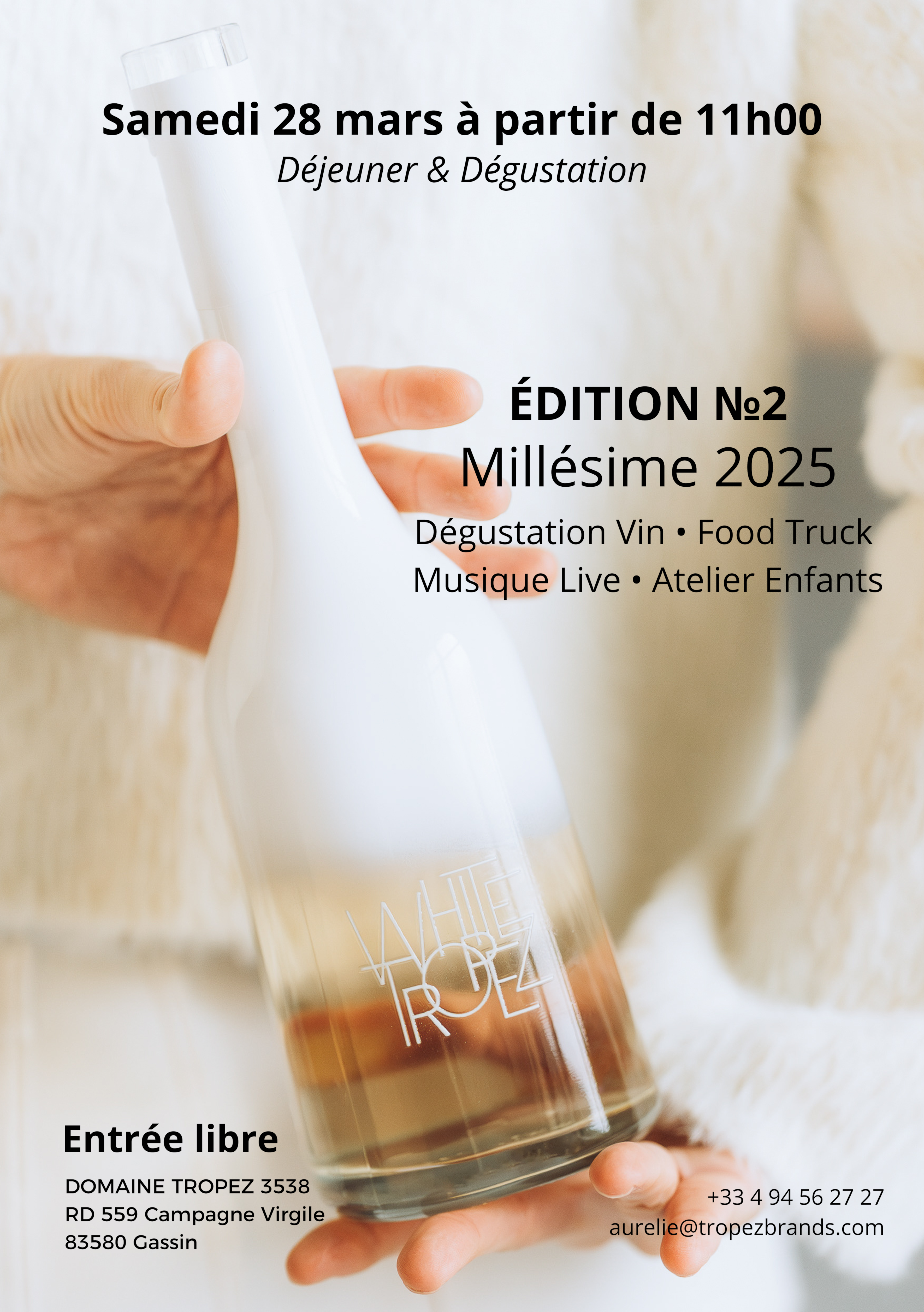 Mill�sime 2025 du Domaine Tropez
