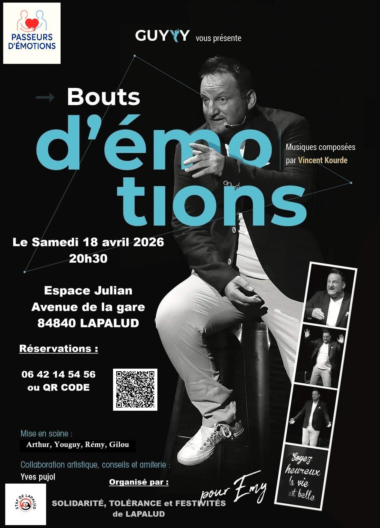 Spectacle Bouts d'�motions