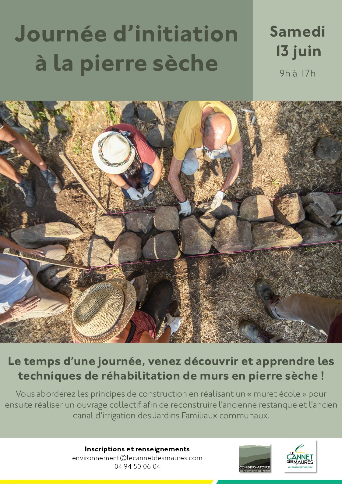 Journ�e d'initiation � la pierre s�che