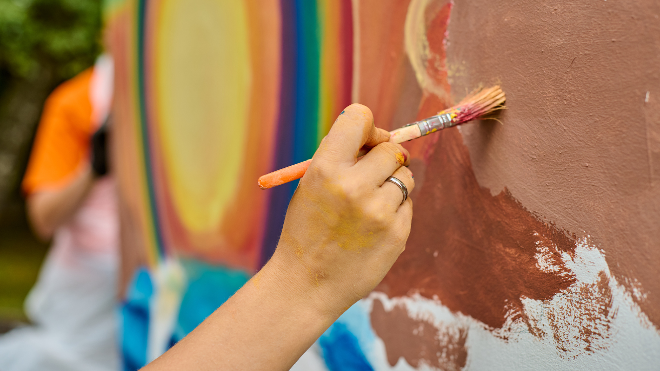 Fresque collaborative autour de l�eau � En M�diterran�e : Italie � Espagne �France �