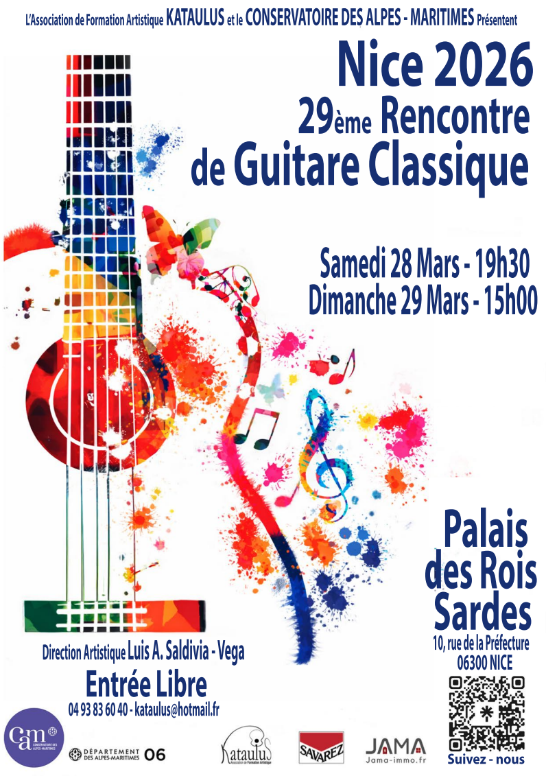 29e Rencontres de Guitare Classique