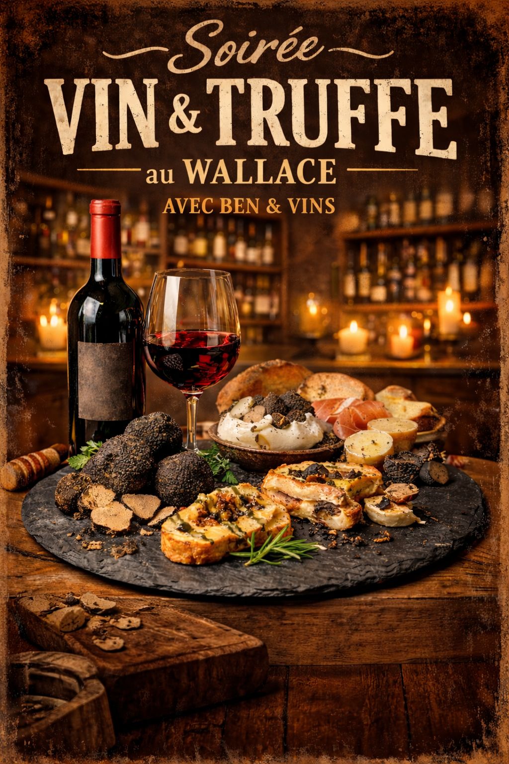 Soir�e vin & truffe