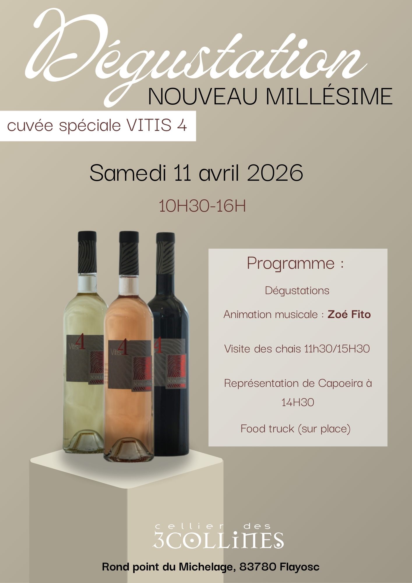 D�gustation nouveau mill�sime