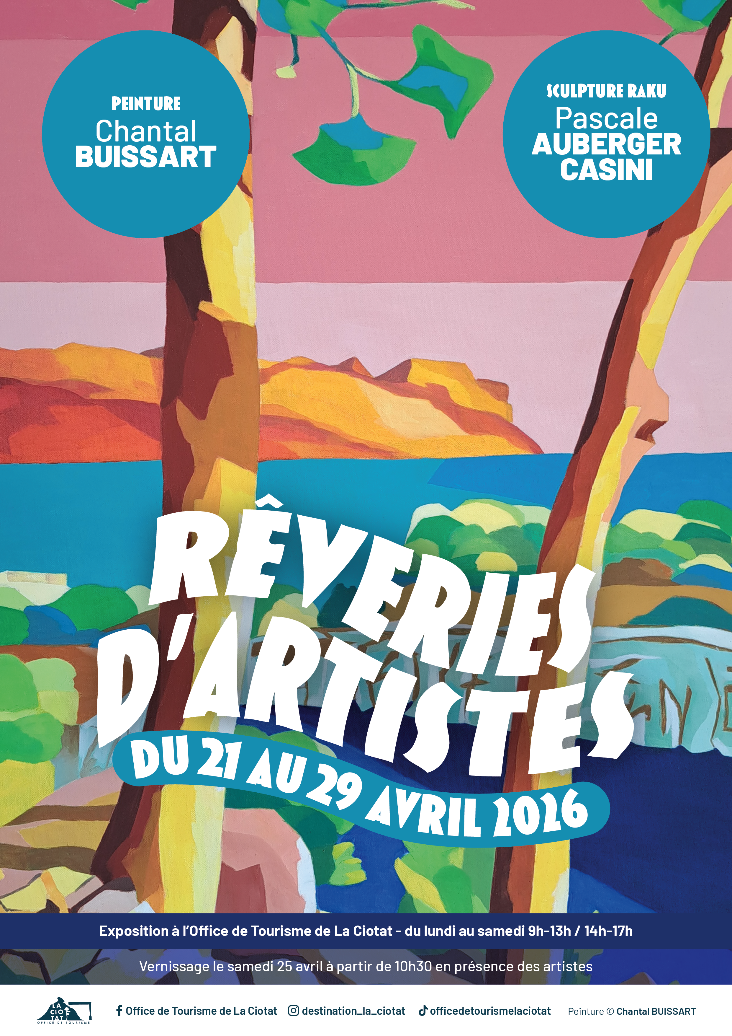 Exposition peintures et c�ramiques r�veries d'artistes