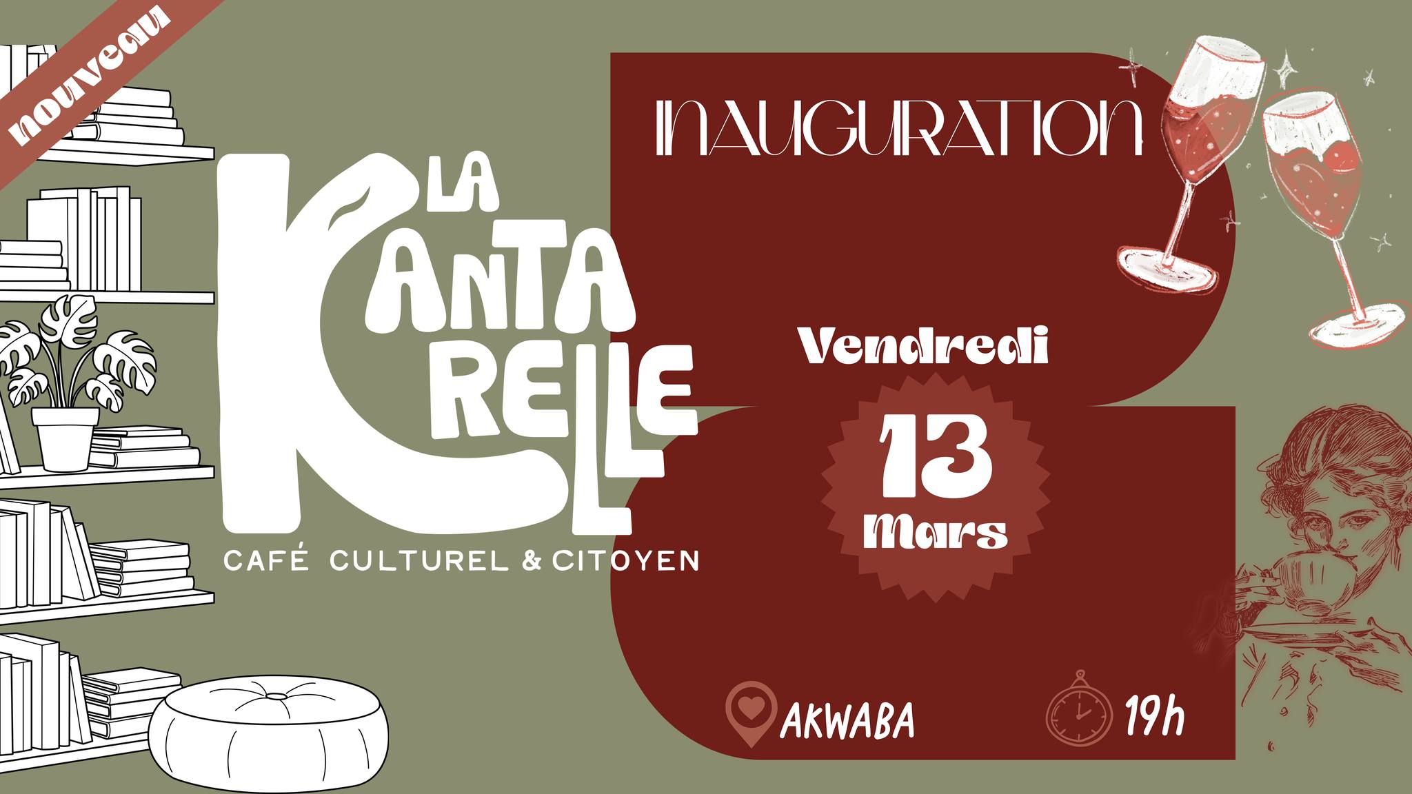 Soir�e Inauguration La Kantarelle
