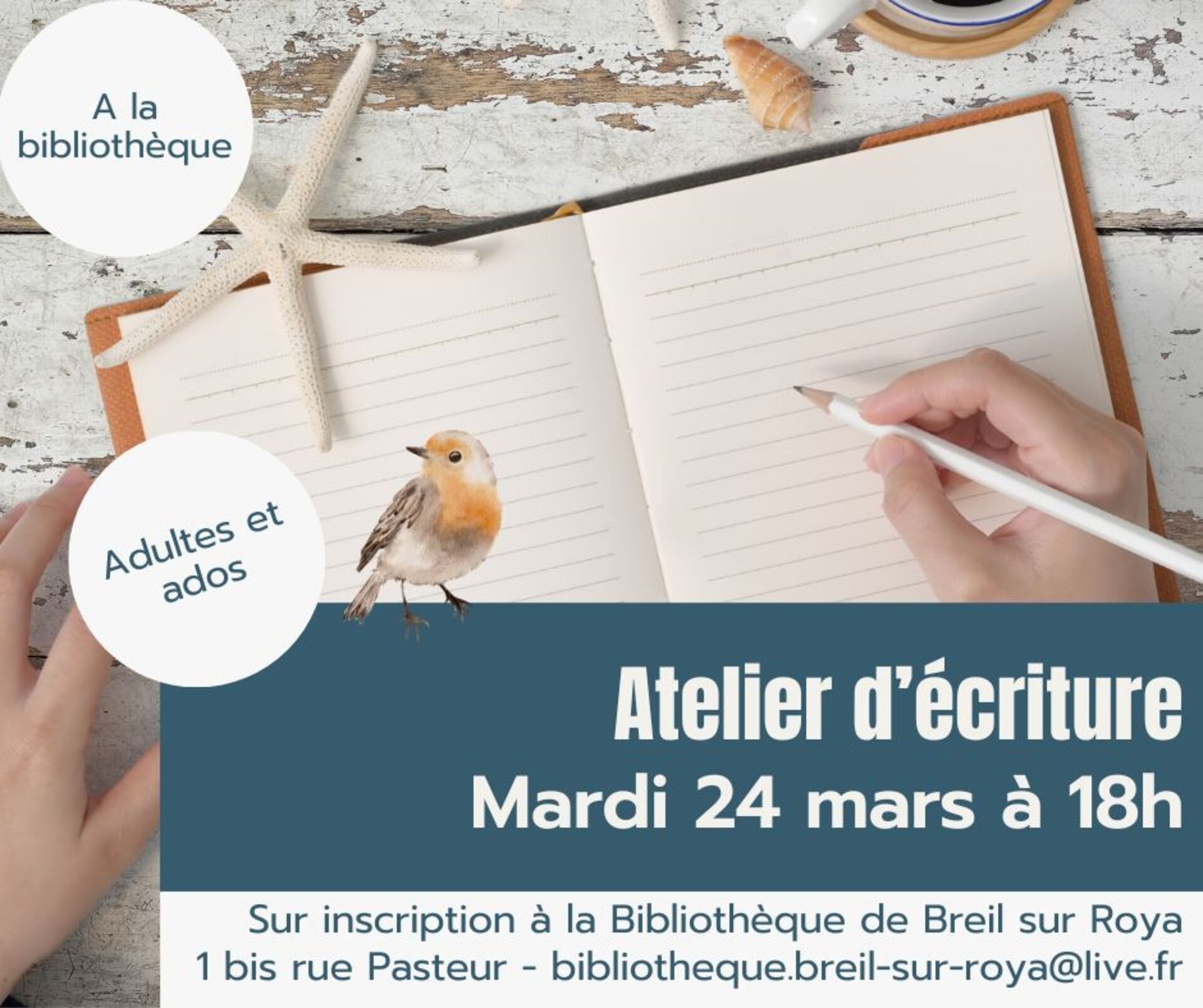 Atelier d'�criture