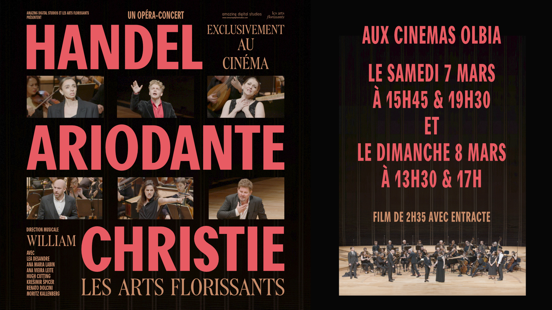 Ariodante, le film musical �v�nement � Hy�res-les-Palmiers