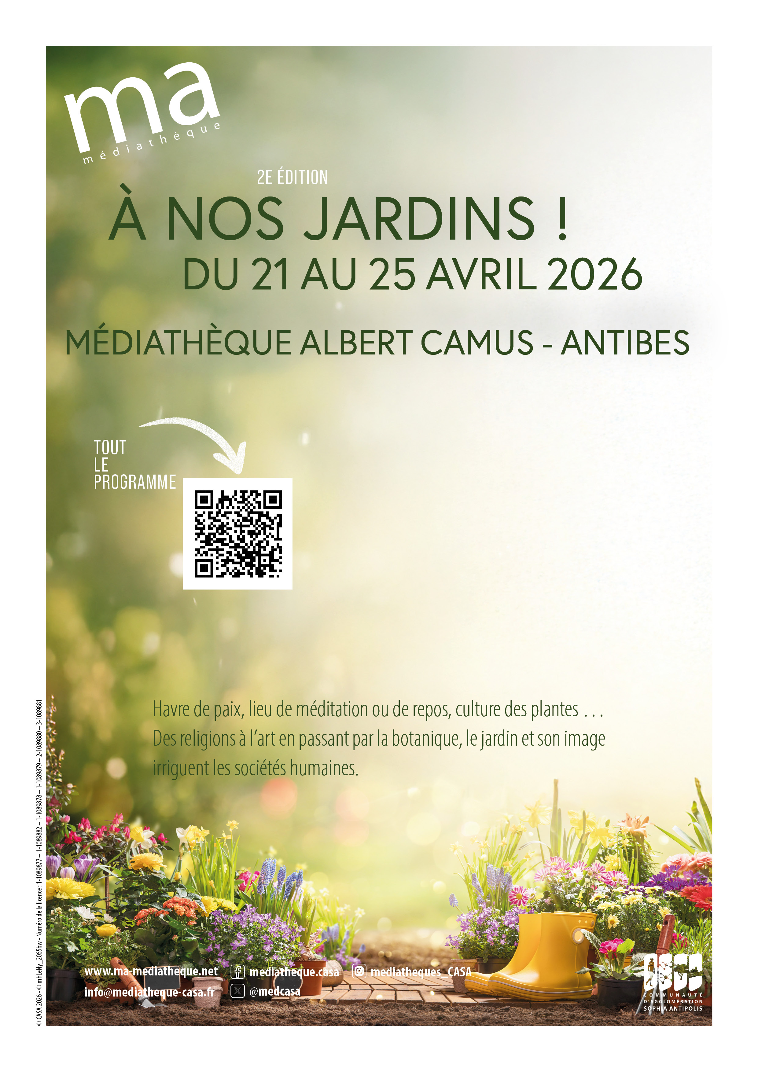 � nos jardins !