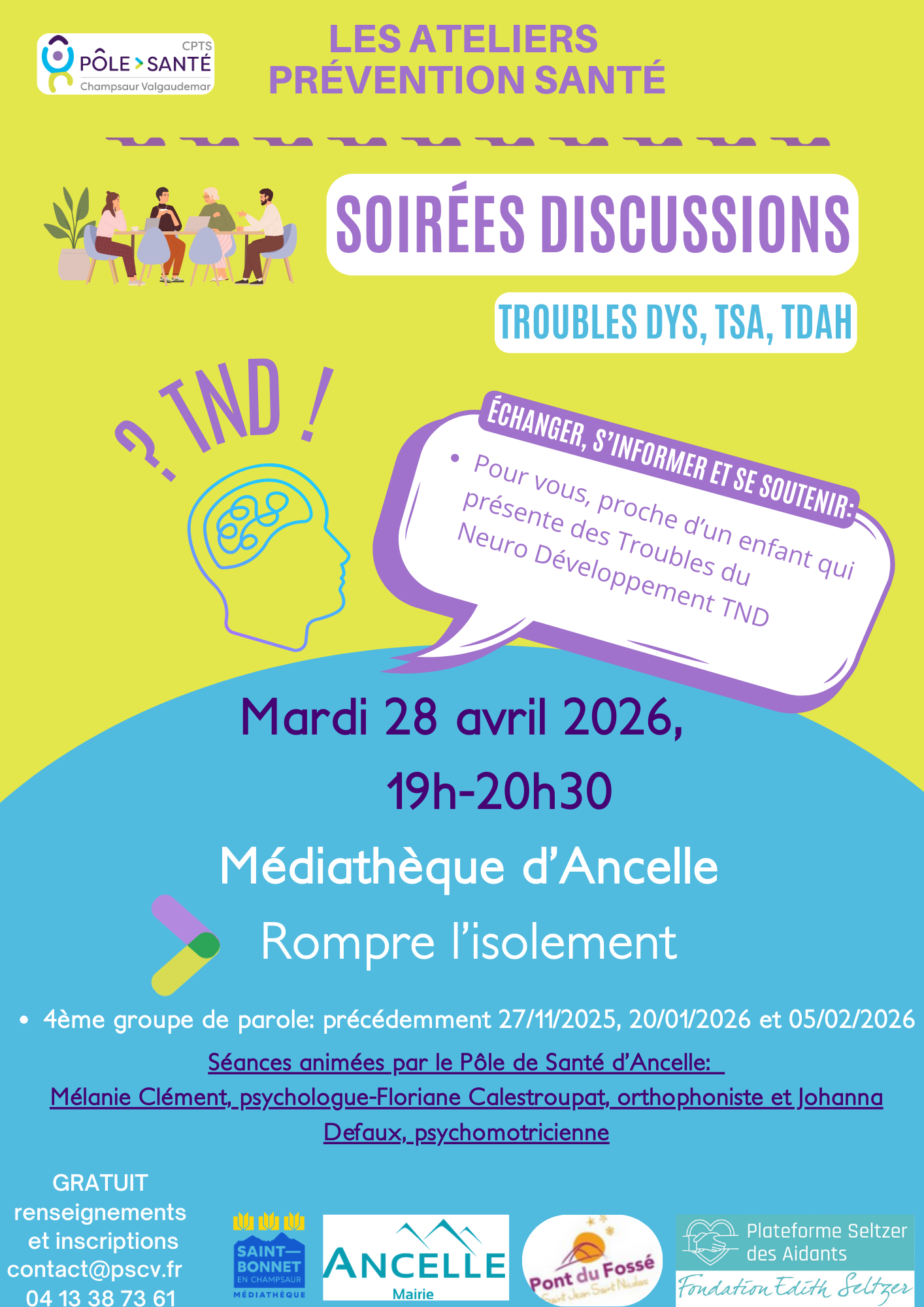 Soir�e discussion sur les TDN
