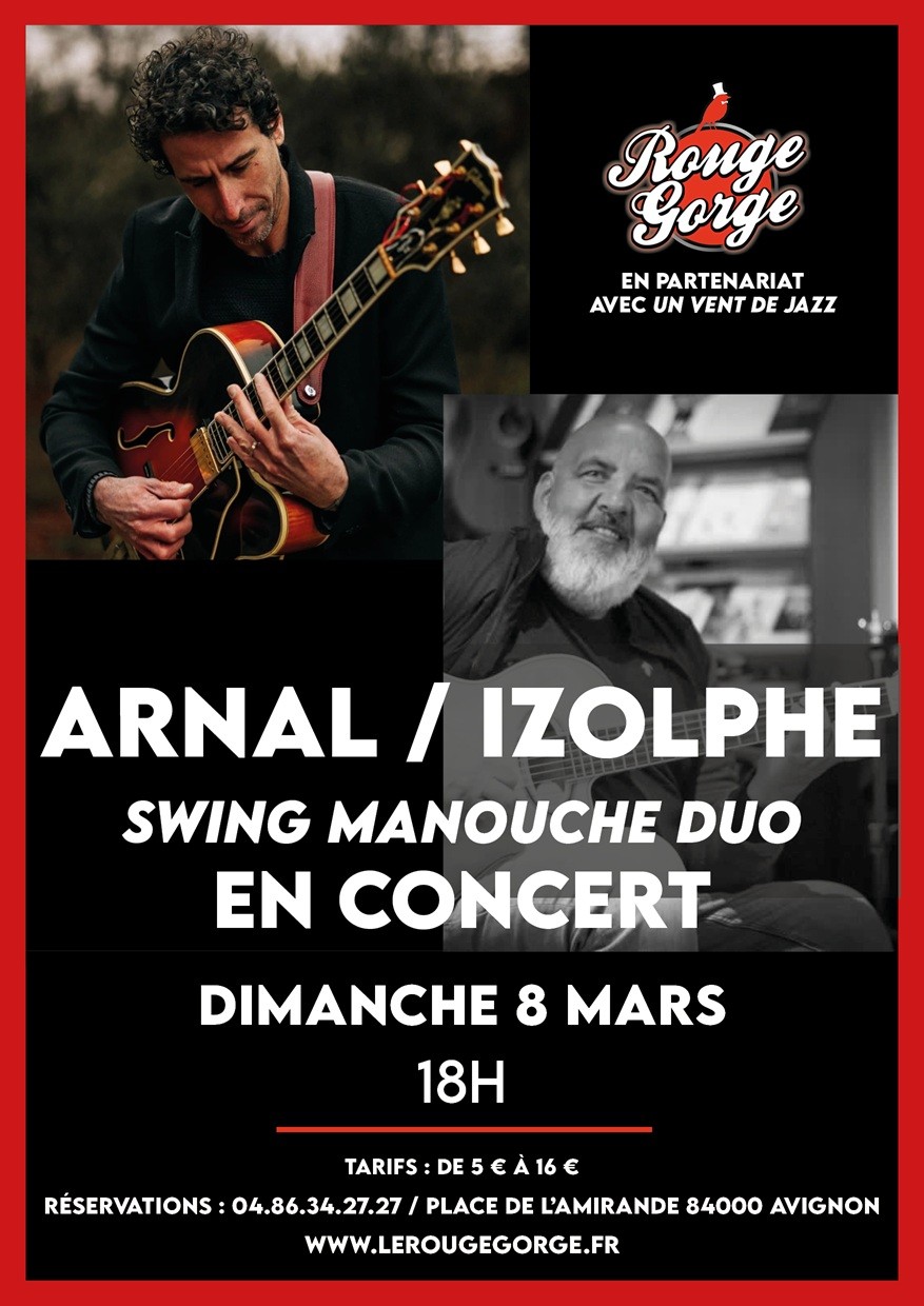 Arnal / Izolphe, swing manouche Duo