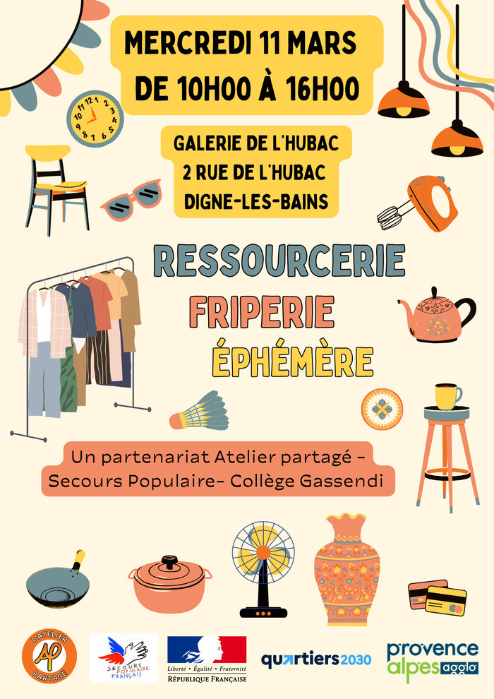 Ressourcerie friperie �ph�m�re